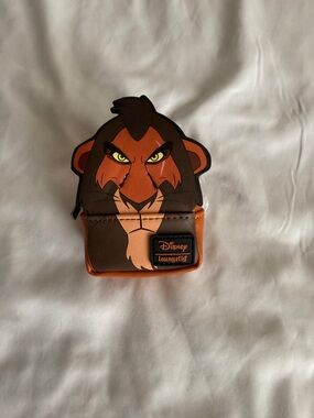 Disney Lion King Scar Mini Backpack Keychain Loungefly Villain